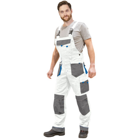 Arbeitslatzhose weiß in versch. Größen 62