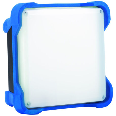 Arbeitsleuchte HEDI LEDCube, blau/schwarz, 35 Watt, IP44