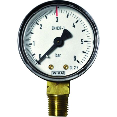 Arbeitsmanometer, 0-6/3 bar