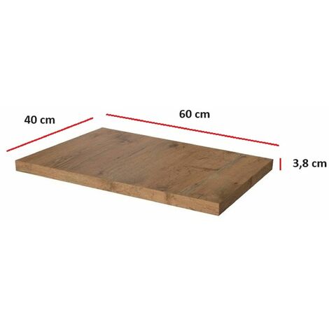 Arbeitsplatte 40 cm 38 mm Küchenzeile Küchenblock Eiche Lancelot Küche Vigo