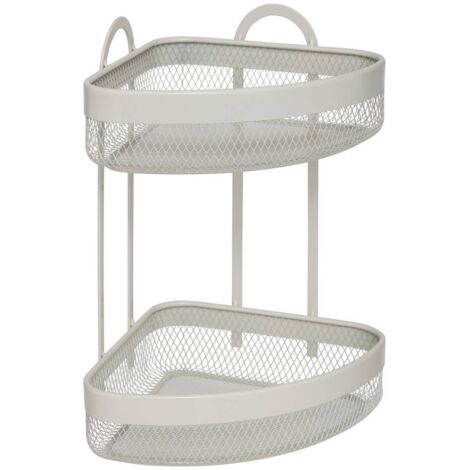 Arbeitsplattenregal MAYAJ, 2 Körbe, Metall