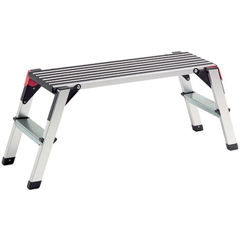 Arbeitsplattform 2 Stufen - Arbeitsfläche, rutschfest  0.96 x 0.30m - 2374350