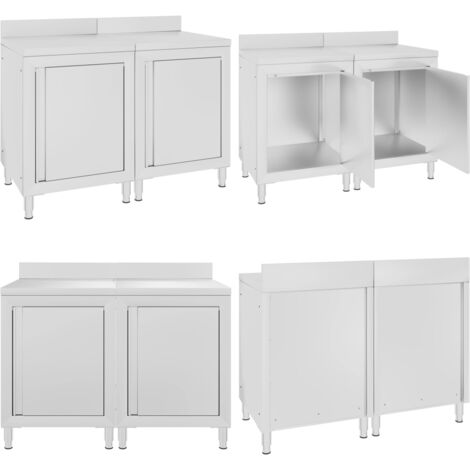 Arbeitsschrank 120x60x96 cm Edelstahl - Arbeitsschrank - Arbeitsschränke - Home & Living