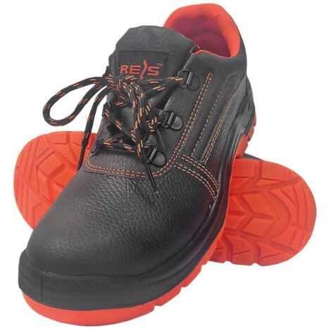 Arbeitsschuhe SB FO E SRC Rindsleder orange/schwarz 44