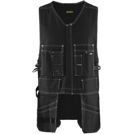 Arbeitsweste mit Werkzeughalter 3105 Schwarz XXL