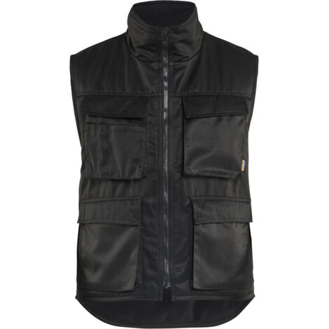 Arbeitsweste ohne Ärmel Winter 3801 Schwarz 4XL
