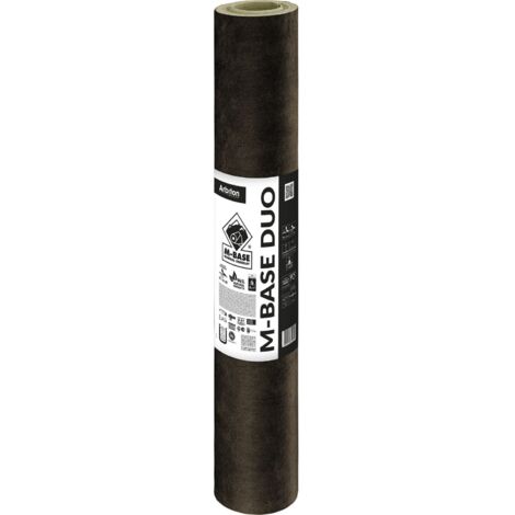 Arbiton Dämmunterlage M-Base Duo - Profi-Akustikmatte, 8 m2, 2mm, Brandschutz Bfl-s1