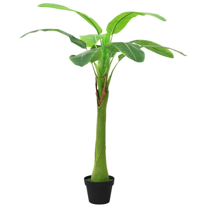 

Árbol bananero artificial con macetero 115 cm verde