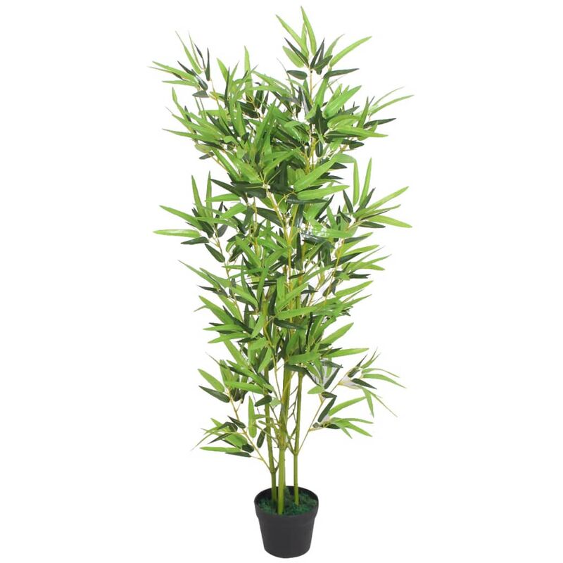 

Árbol de bambú artificial con maceta 120 cm verde
