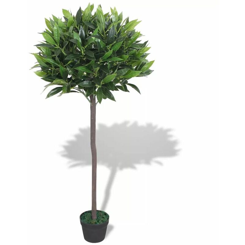 

Árbol de laurel artificial con macetero 125 cm verde