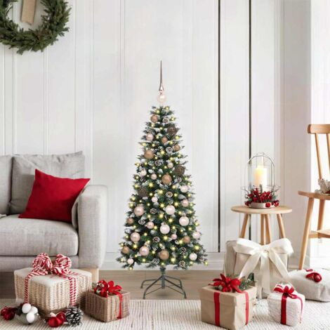 Árbol de Navidad artificial con 150 LED Verde 55 x 55 x 120 cm