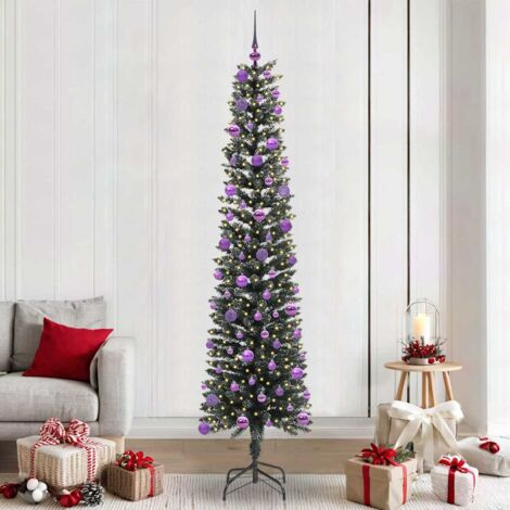 Árbol de Navidad artificial con 300 LED Verde 58 x 58 x 240 cm
