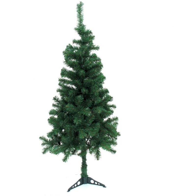 

Árbol de Navidad artificial con 650 ramas verde de plásticoPVC y PE de Ø 100x210 cm