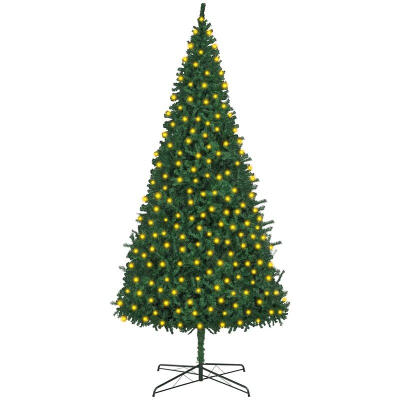 

Árbol de Navidad artificial con LED 400 cm verde