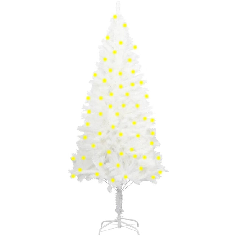 

Happyshopping - arbol de Navidad artificial con LED blanco 180 cm