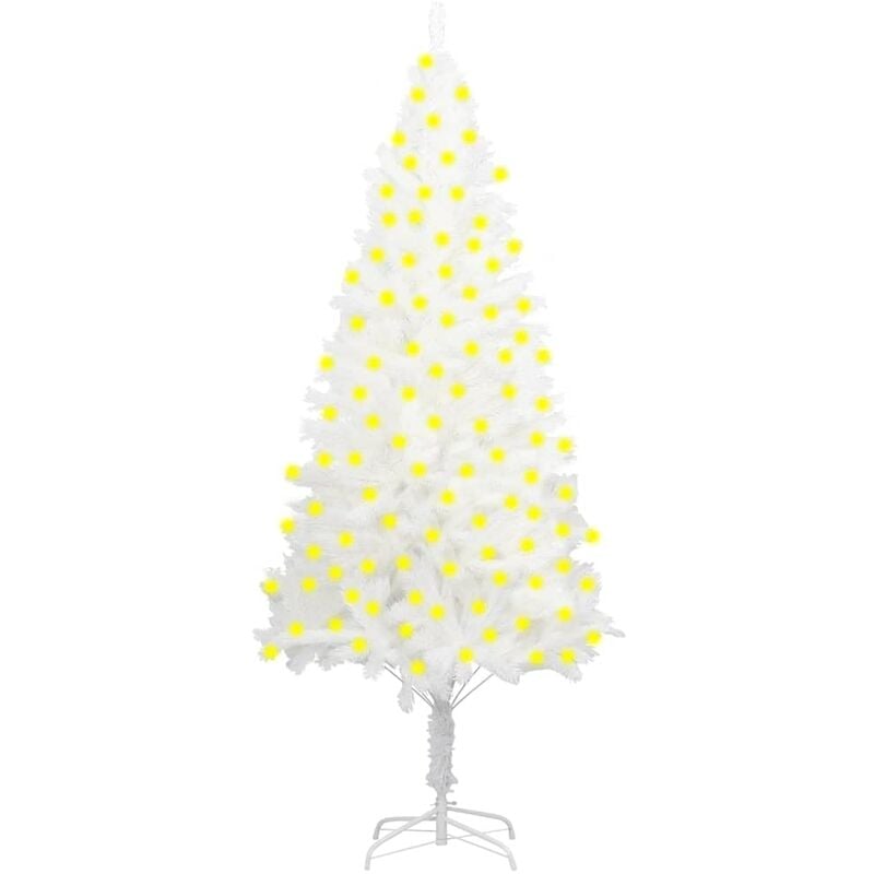 

Árbol de Navidad artificial con LED blanco 240 cm