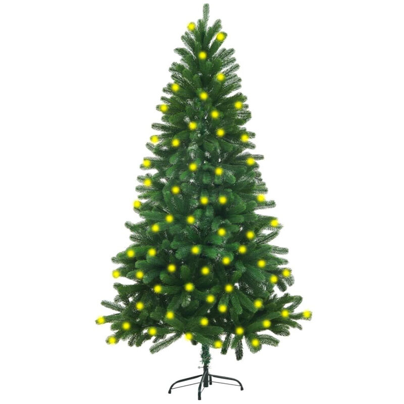 

Happyshopping - arbol de Navidad artificial con LED verde 150 cm