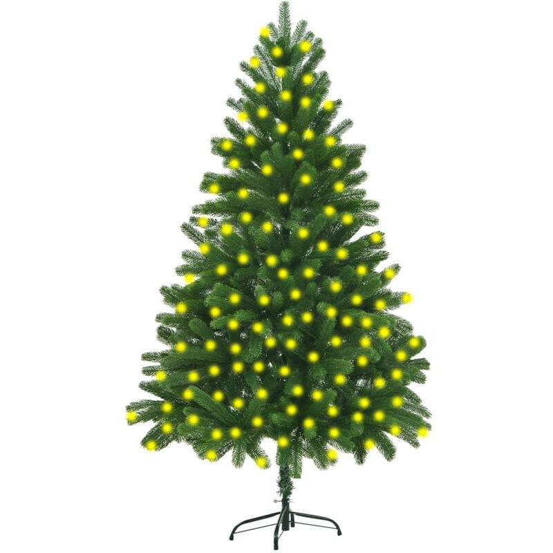 

arbol de Navidad artificial con LED verde 210 cm