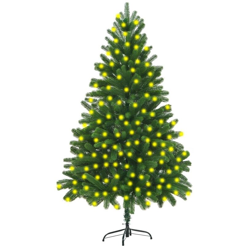 

Árbol de Navidad artificial con LED verde 210 cm