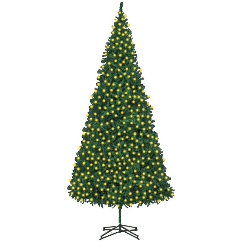 

Árbol de Navidad artificial con LED verde 500 cm