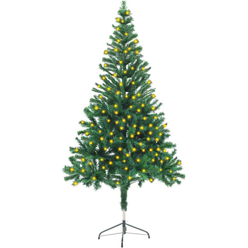 

arbol de Navidad artificial con LED y soporte 150 cm 380 ramas