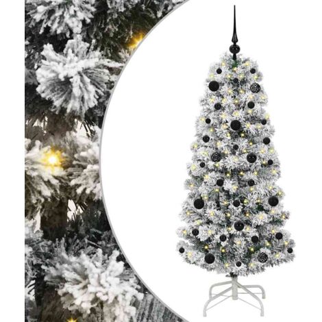 Árbol de Navidad artificial con ramas articuladas 150 cm vidaXL