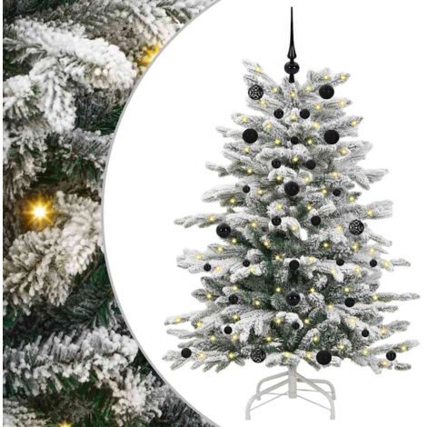 Árbol de Navidad artificial con ramas articuladas 150 cm vidaXL