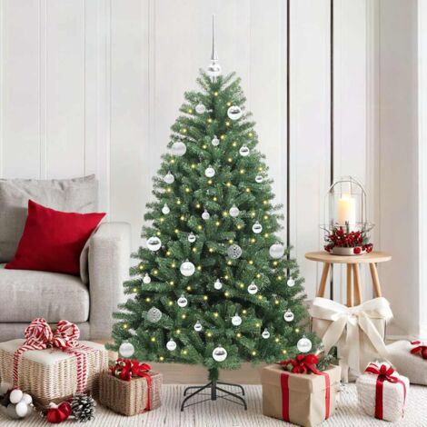Árbol de Navidad artificial con ramas articuladas Verde 150 cm