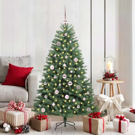 Árbol de Navidad artificial con ramas articuladas Verde 150 cm