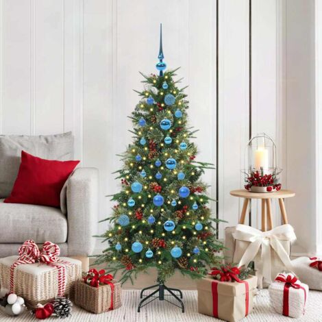 Árbol de Navidad artificial con ramas articuladas Verde 150 cm