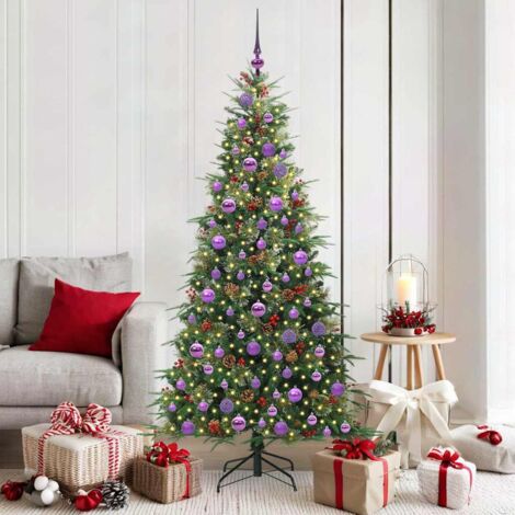 Árbol de Navidad artificial con ramas articuladas Verde 180 cm