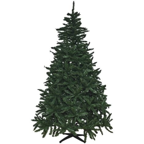 Árbol de Navidad artificial – con sistema de plegado – 240 cm – sostenible – verde