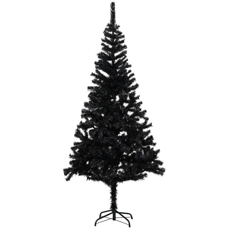 

Árbol de Navidad artificial con soporte negro PVC 240 cm