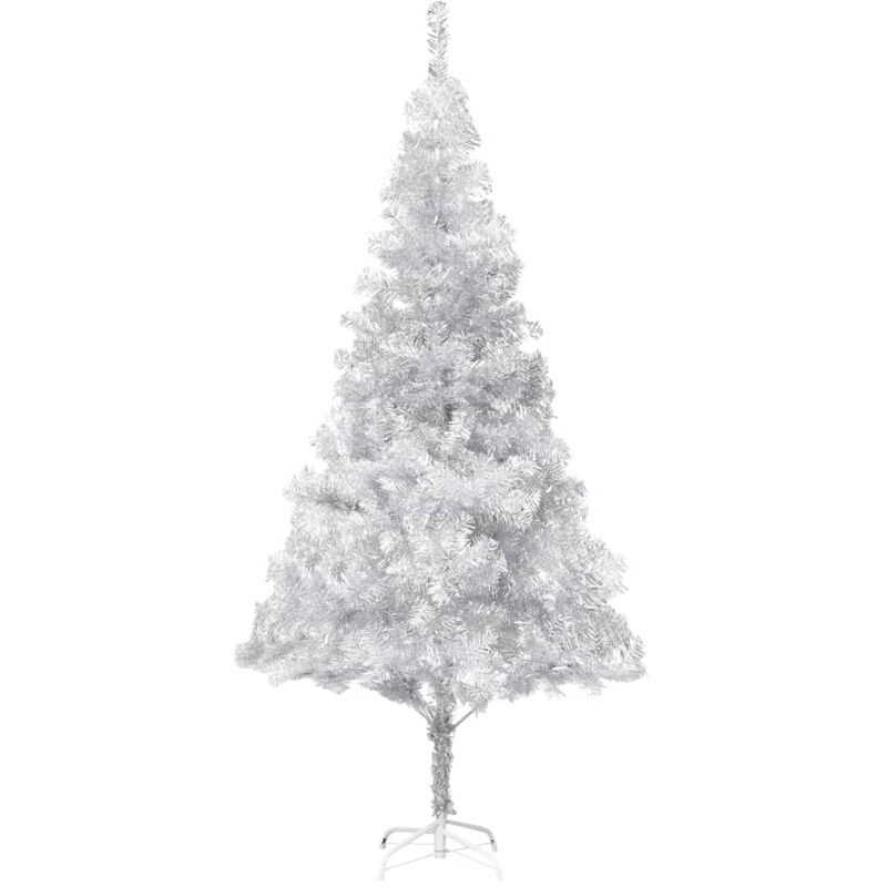 

arbol de Navidad artificial con soporte plateado PET 215 cm