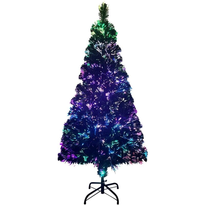 

Árbol de Navidad artificial y soporte verde fibra óptica 120 cm - Verde - Vidaxl