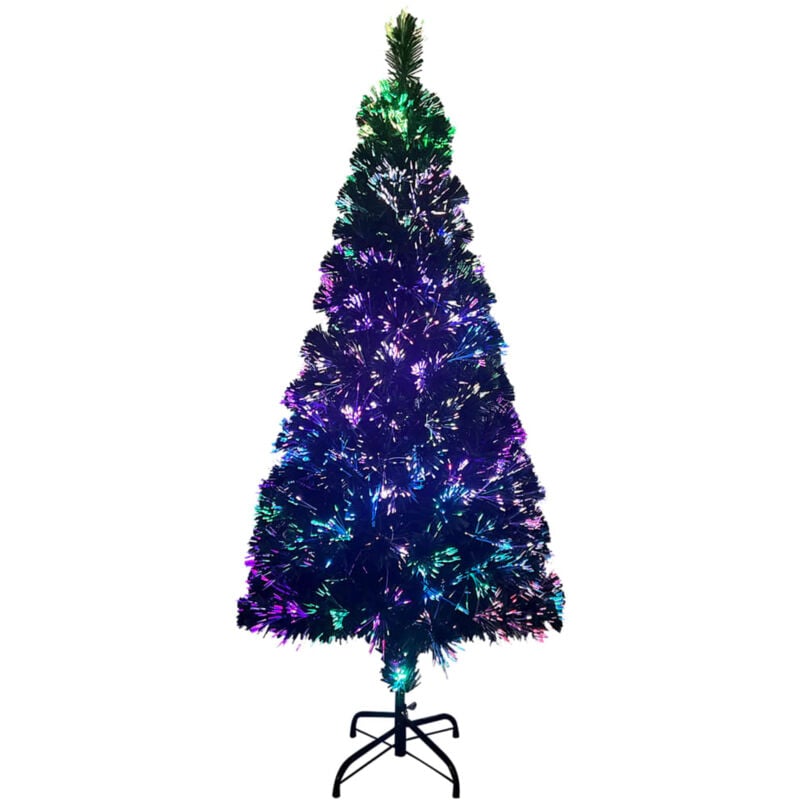 

Árbol de Navidad artificial y soporte verde fibra óptica 180 cm - Verde - Vidaxl