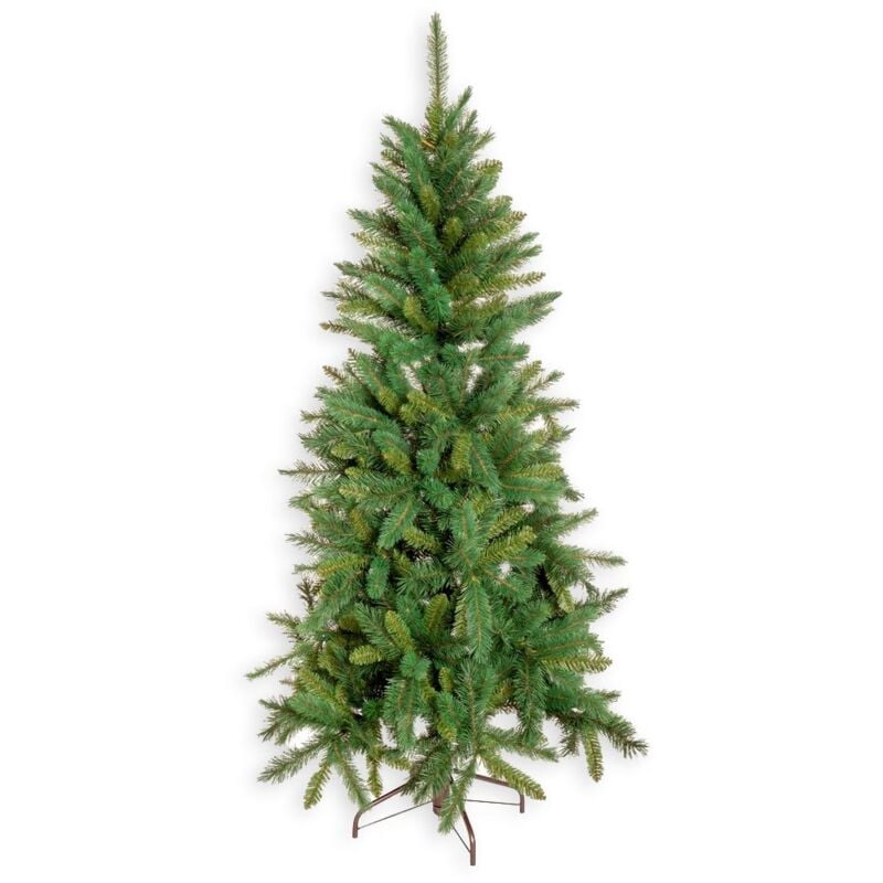 

Árbol de Navidad artificial de 959 ramas verdes de PE y PVCØ 110x210 cm