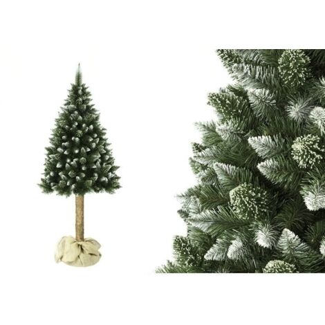Árbol de Navidad Artificial en Tronco - 180 cm - 3 partes