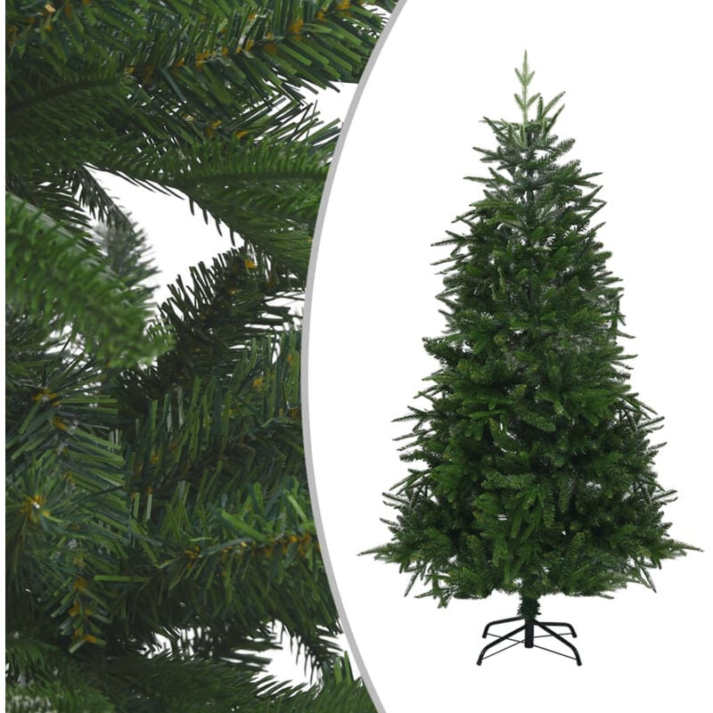 

Happyshopping - arbol de Navidad artificial verde 210 cm PVC y PE