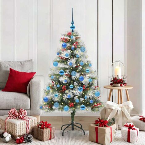 Árbol de Navidad artificial verde y 150 cm