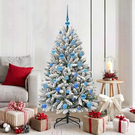 Árbol de Navidad artificial Verde y 150 cm PVC y Metal