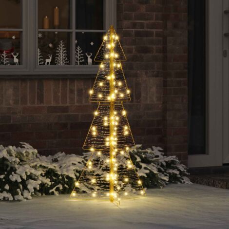 Árbol de Navidad con 100 LED Cálido 120 cm PET
