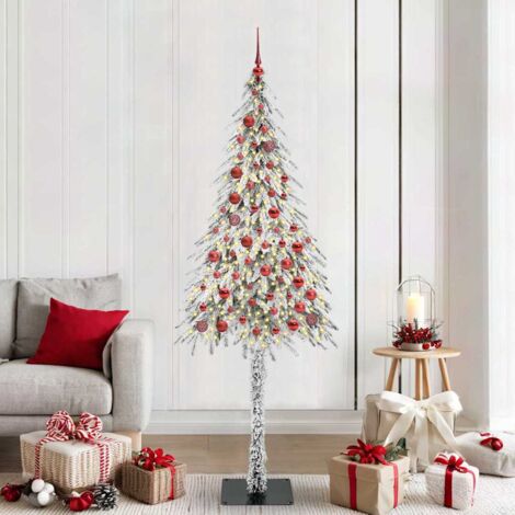 Árbol de Navidad con 300 LED con soporte 210 cm PE y Acero
