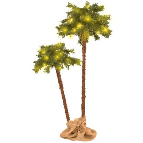 Árbol de Navidad con LED 90 cm y 150 cm vidaXL