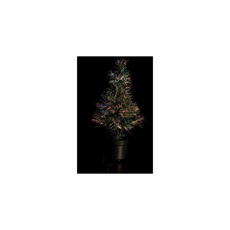 

Árbol de navidad de fibra óptica verde 60cm. (F-Bright 701)