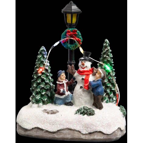 Árbol de Navidad de luz muñeco de nieve 3 - 4 LED surtidos - Feeric lights & christmas