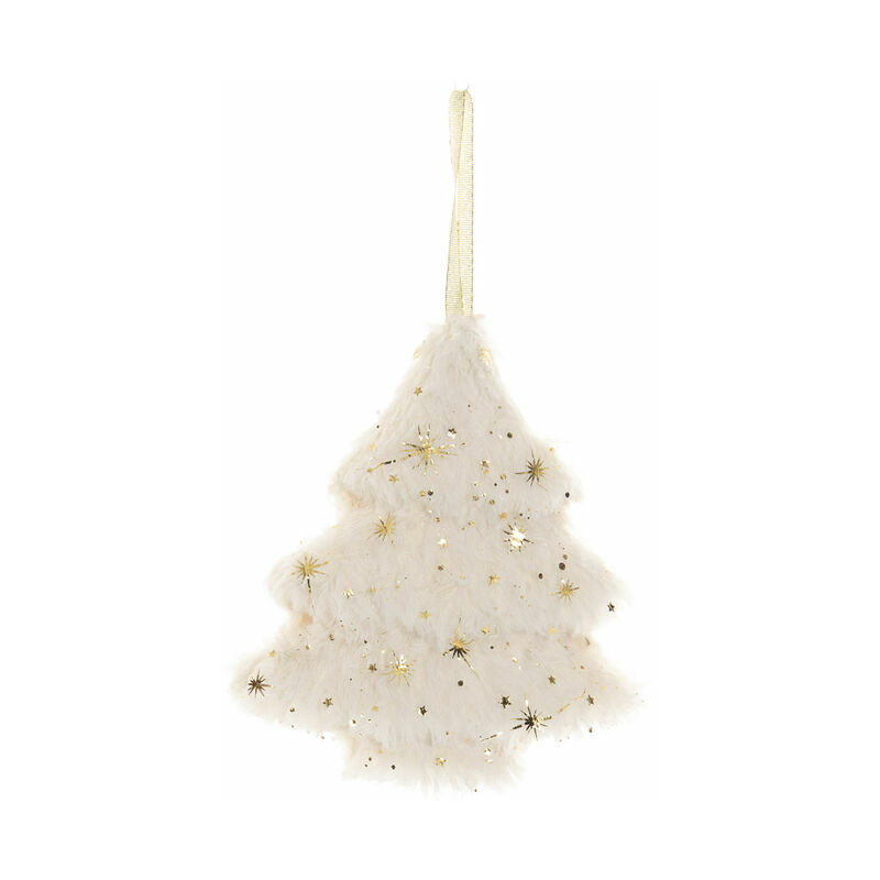 

Árbol de Navidad DKD Home Decor Blanco (16 x 4 x 14 cm)