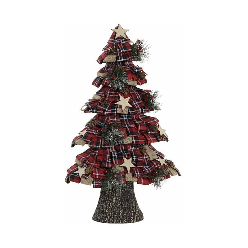

Árbol de Navidad DKD Home Decor Poliéster Estrellas (32 x 14.5 x 51 cm)