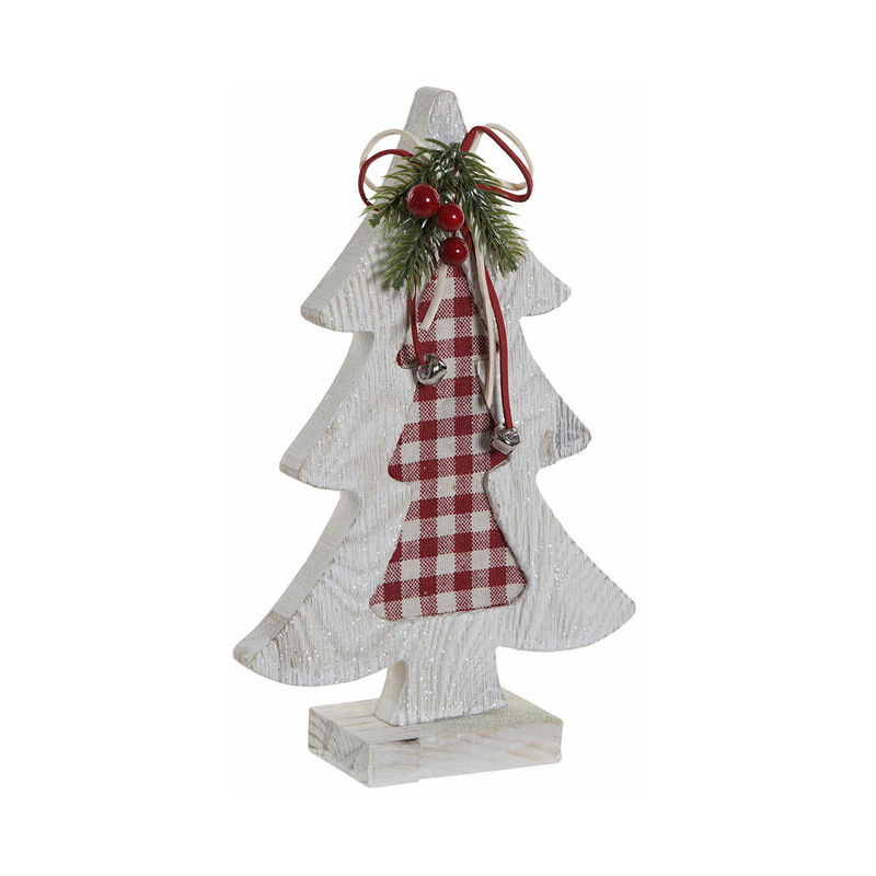 

Árbol de Navidad DKD Home Decor Poliéster Madera (16 x 5 x 25 cm)