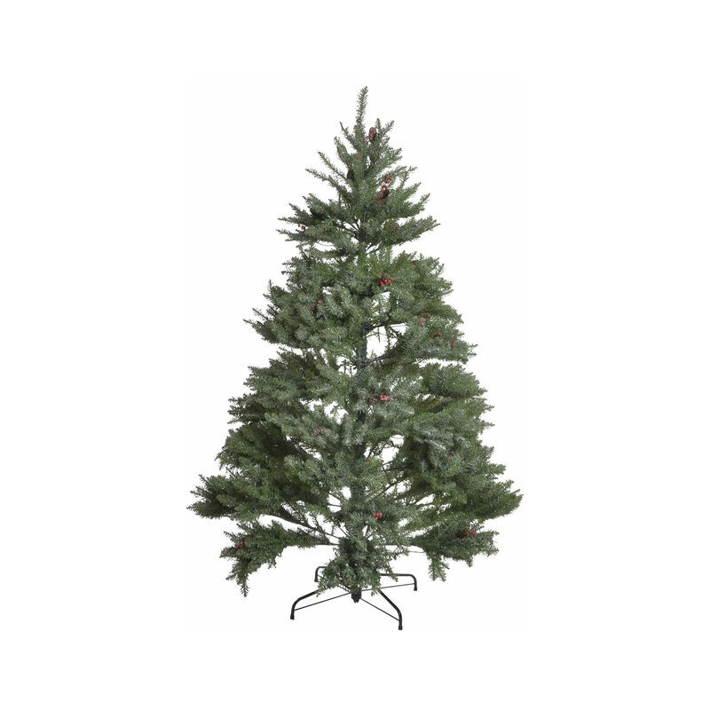 

Árbol de Navidad DKD Home Decor PVC Metal LED Nevado (110 x 110 x 150 cm)